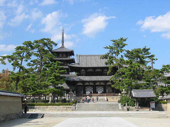 horyuji temple japan