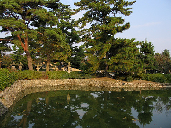 Horyuji Temple Pond