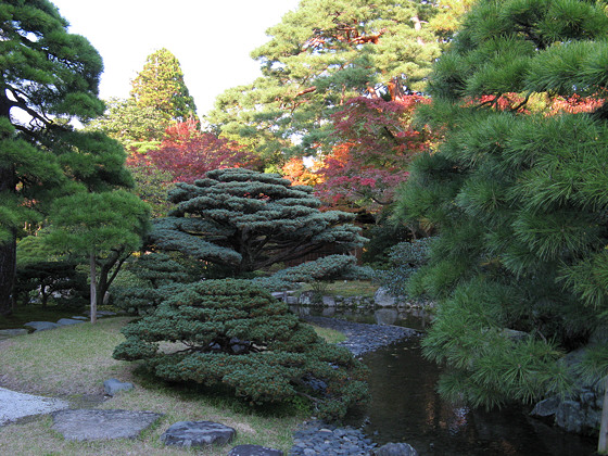 Japanese gardens: Kyoto Imperial Palace