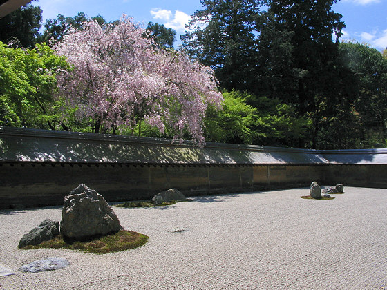 Japanese gardens: Ryoanji Temple