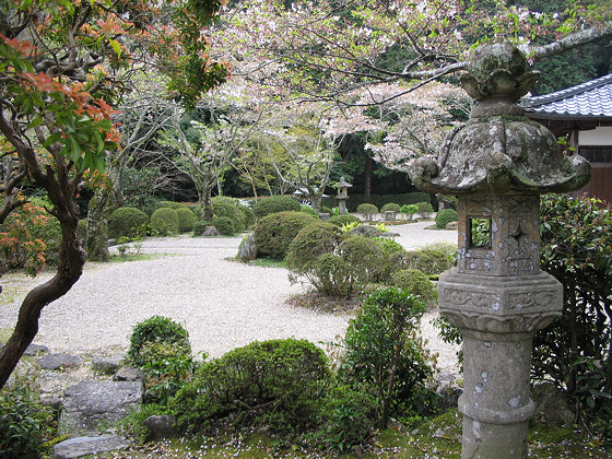 Japanese gardens: Ryosenji Temple