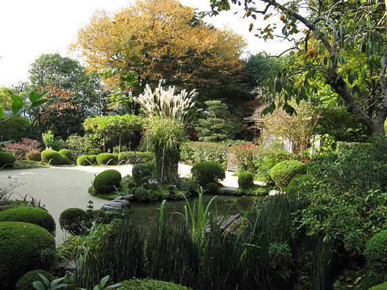 Japanese gardens: Shisendo Temple