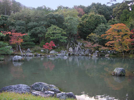 Japanese gardens: Tenryuji Temple