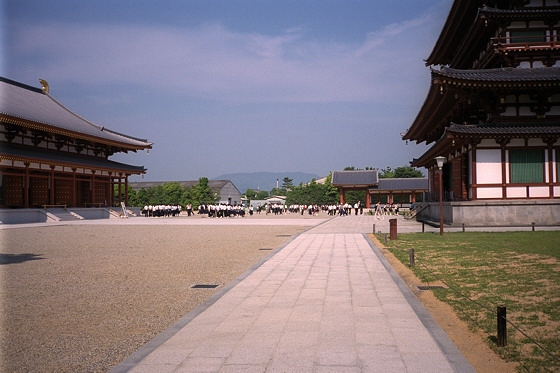 Yakushiji Temple Courtyard